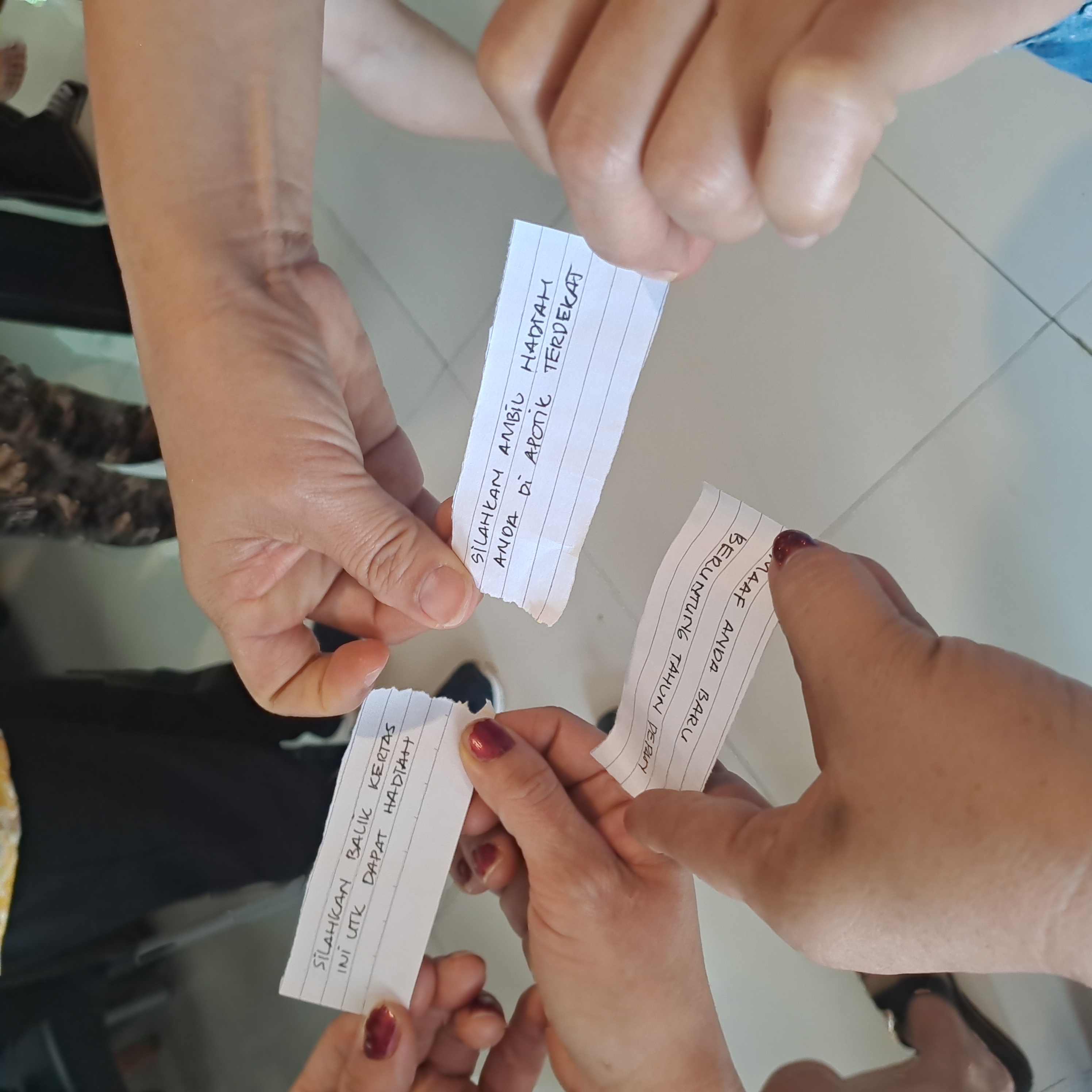 RAMAH TAMAH MENJELANG KEPULANGAN