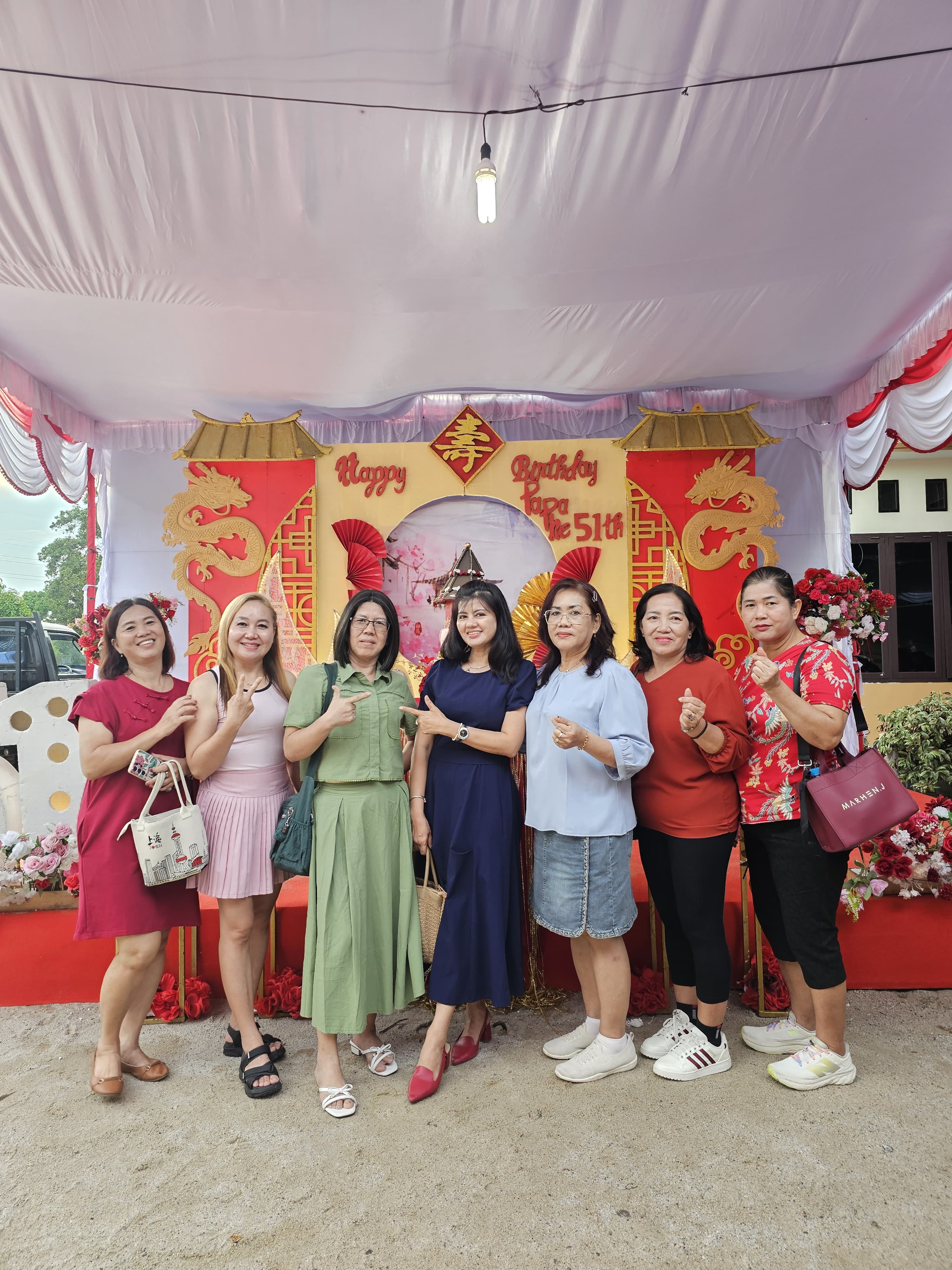 Merayakan Ultah Bapak Amen